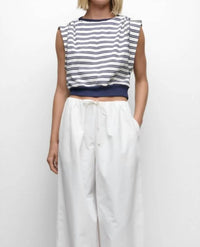 Simkhai - Joie Cotton Jersey Top