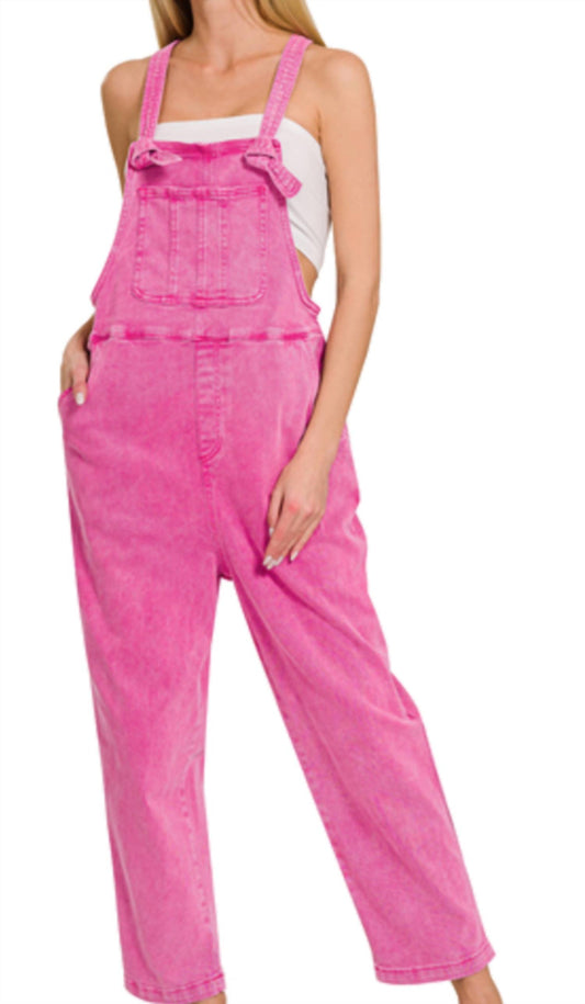 Zenana - Straight Leg Overalls