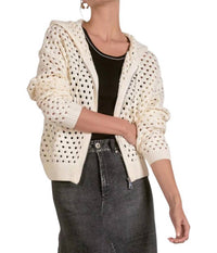 Elan - Hooded Zip Cardigan