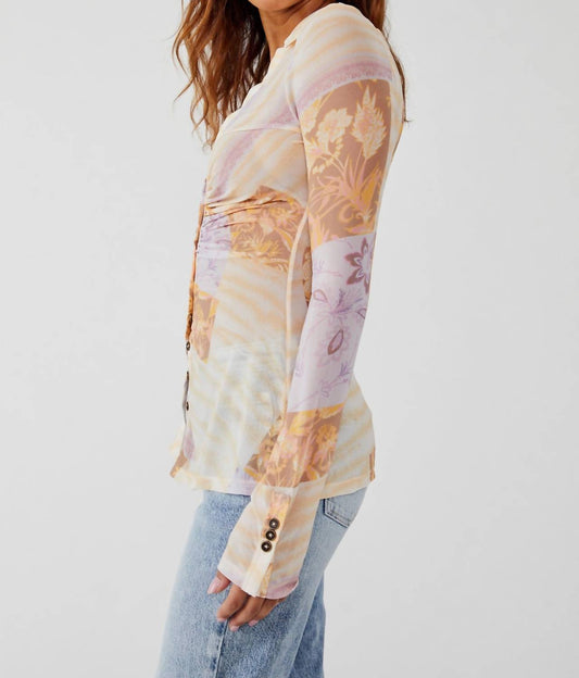 Free People - Lucky Button-front Shirtee