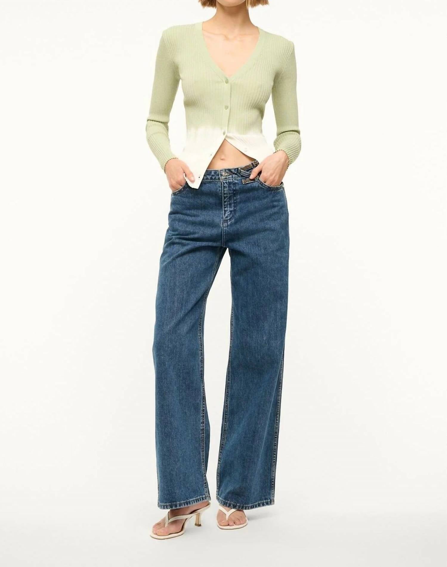 Staud - Women's Cargo Cardigan Sweater