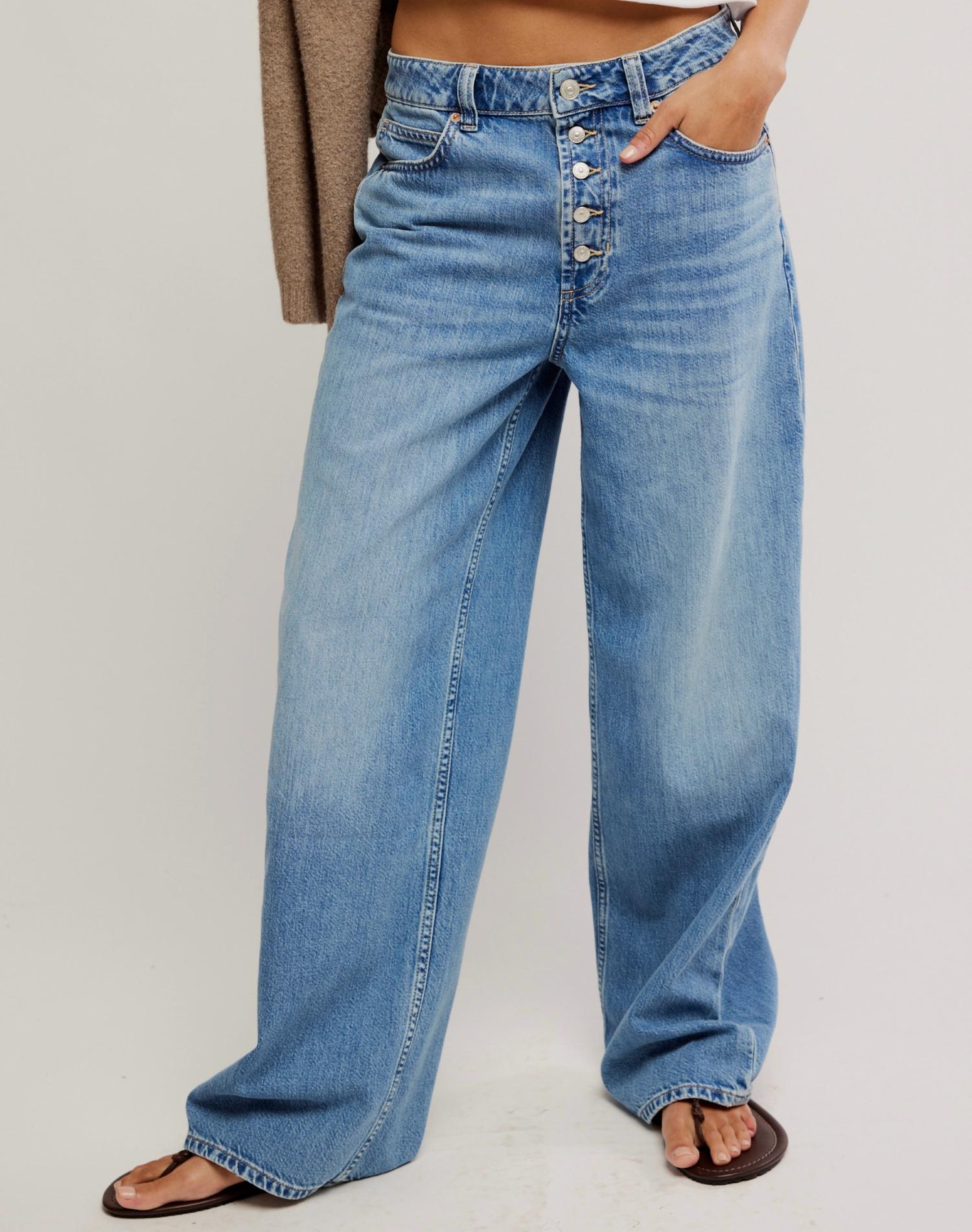Free People Nia Boyfriend Jeans in friday - women's jeans