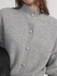 Frame - The Cashmere Fleck Cardigan
