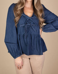 Anniewear - Raelyn Bow Blouse
