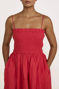 Laude The Label - Strappy Bodice Midi Dress