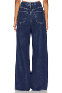 Agolde - Dame Wide Leg No Cuff Jeans