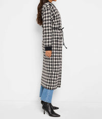 Nic + Zoe - Cool Nights Houndstooth Reversible Jacket