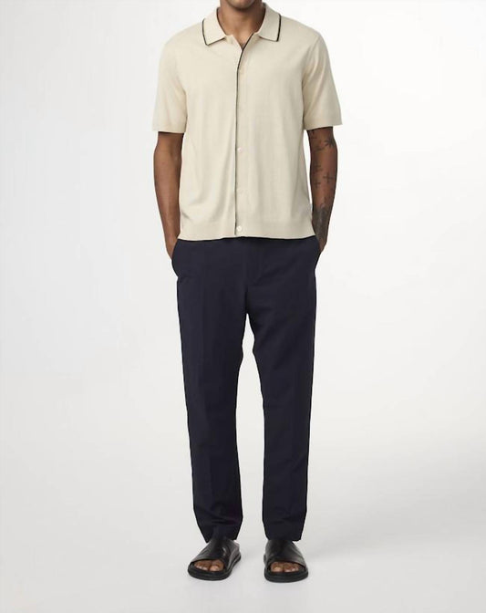 Nn07 - Nolan Button Up Polo Shirt