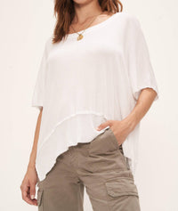 Project Social T - Dalette Scoop Rib Tee