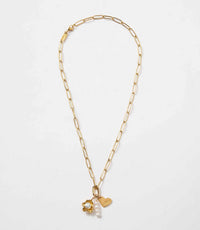 farrah b JEWELRY Women's I Love You Mom Necklace in gold - women's jewelry