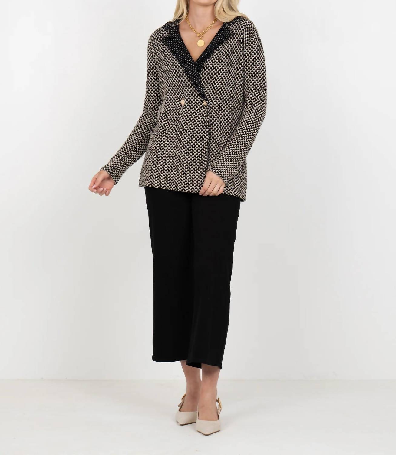 Emily Mccarthy - SLOANE SWEATER BLAZER
