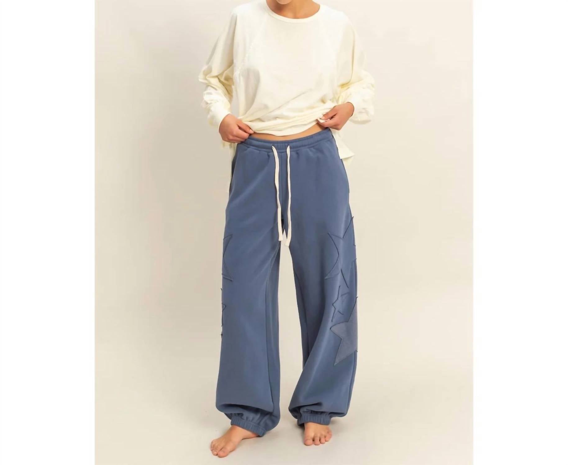 Hyfve - Star Patch Baggy Jogger