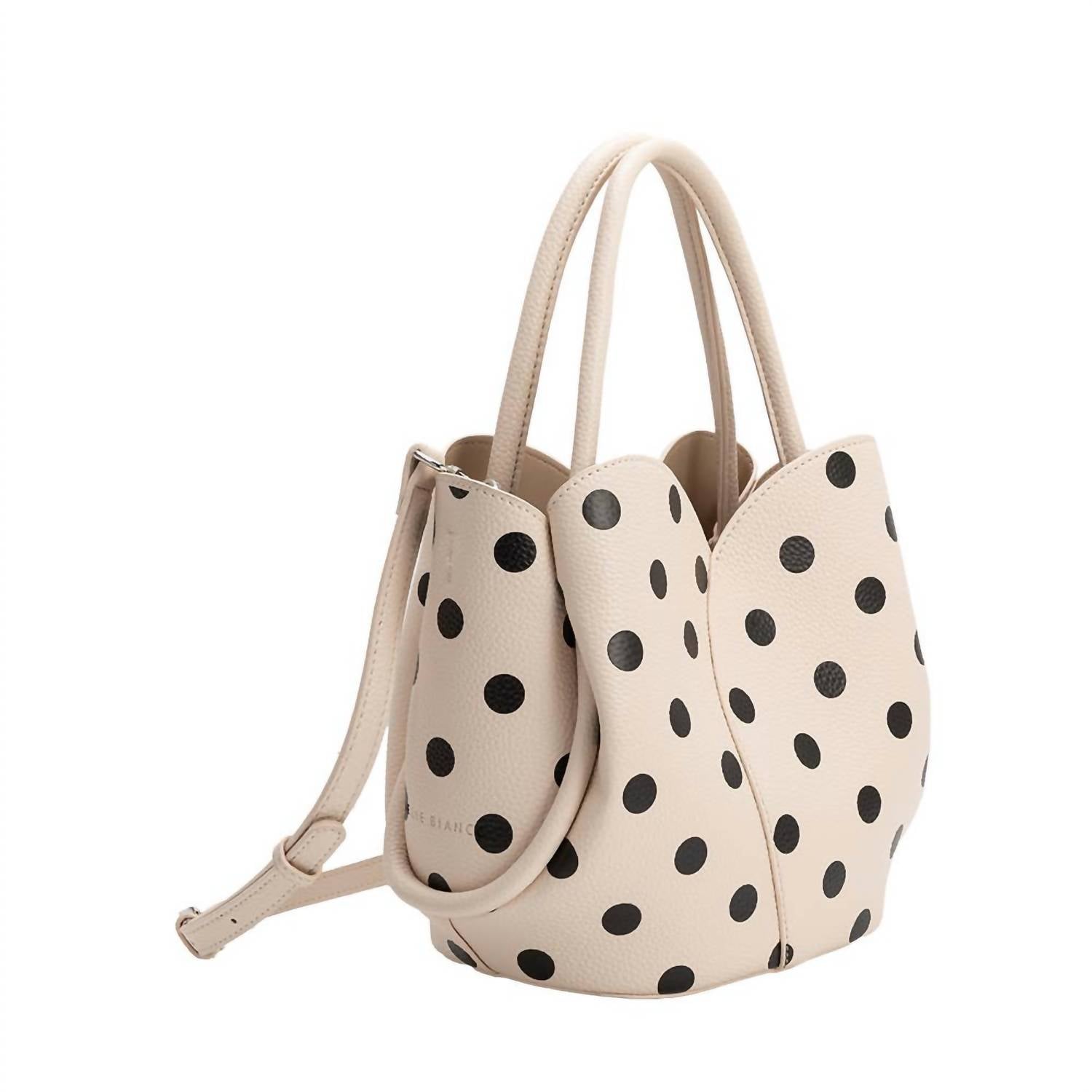 Melie Bianco - Women's Tulip Polka Dot Top Handle Bag