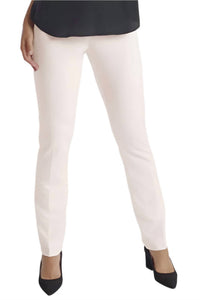 Peace Of Cloth - Mid Waist Solid Straight Twill Pant