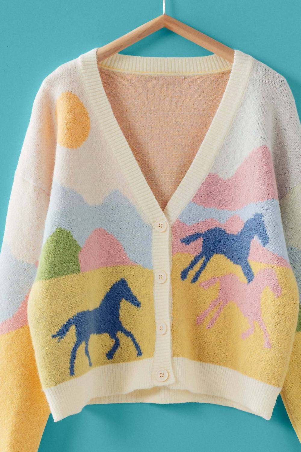 Urban Daizy - Horse Knit Cardigan