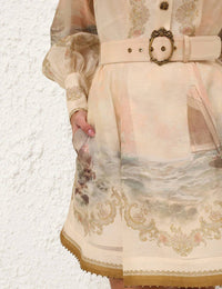 Zimmermann - Rebellion Marine Mini Dress