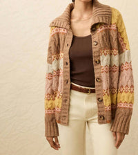Faherty - Women's Highland Fairisle Cardigan