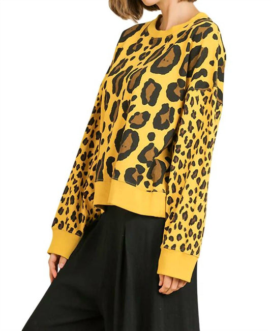 Umgee - Wild Leopard Sweater