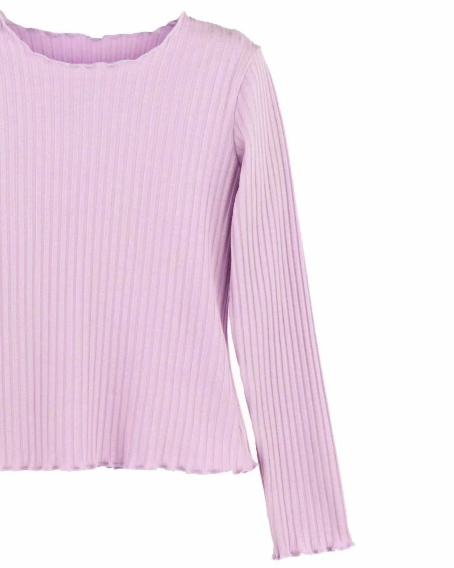Gabby - Girls Kelsey Knit Long Sleeve Top