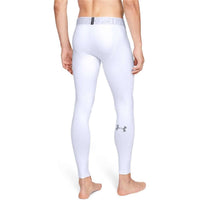 UNDER ARMOUR Men's Cold Gear Leggings - Plus in white - men's pants - alternate view