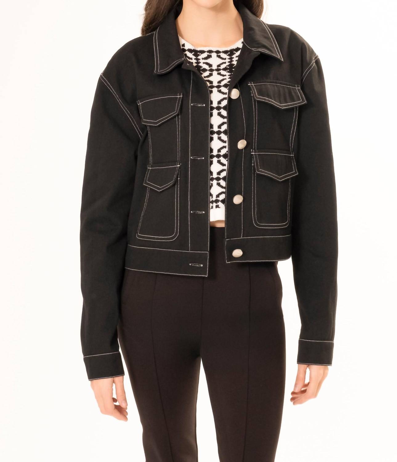 Area Stars - Top Stitch Mod Barn Jacket
