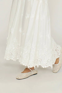 Lucy Paris - Jolene Eyelet Maxi Skirt