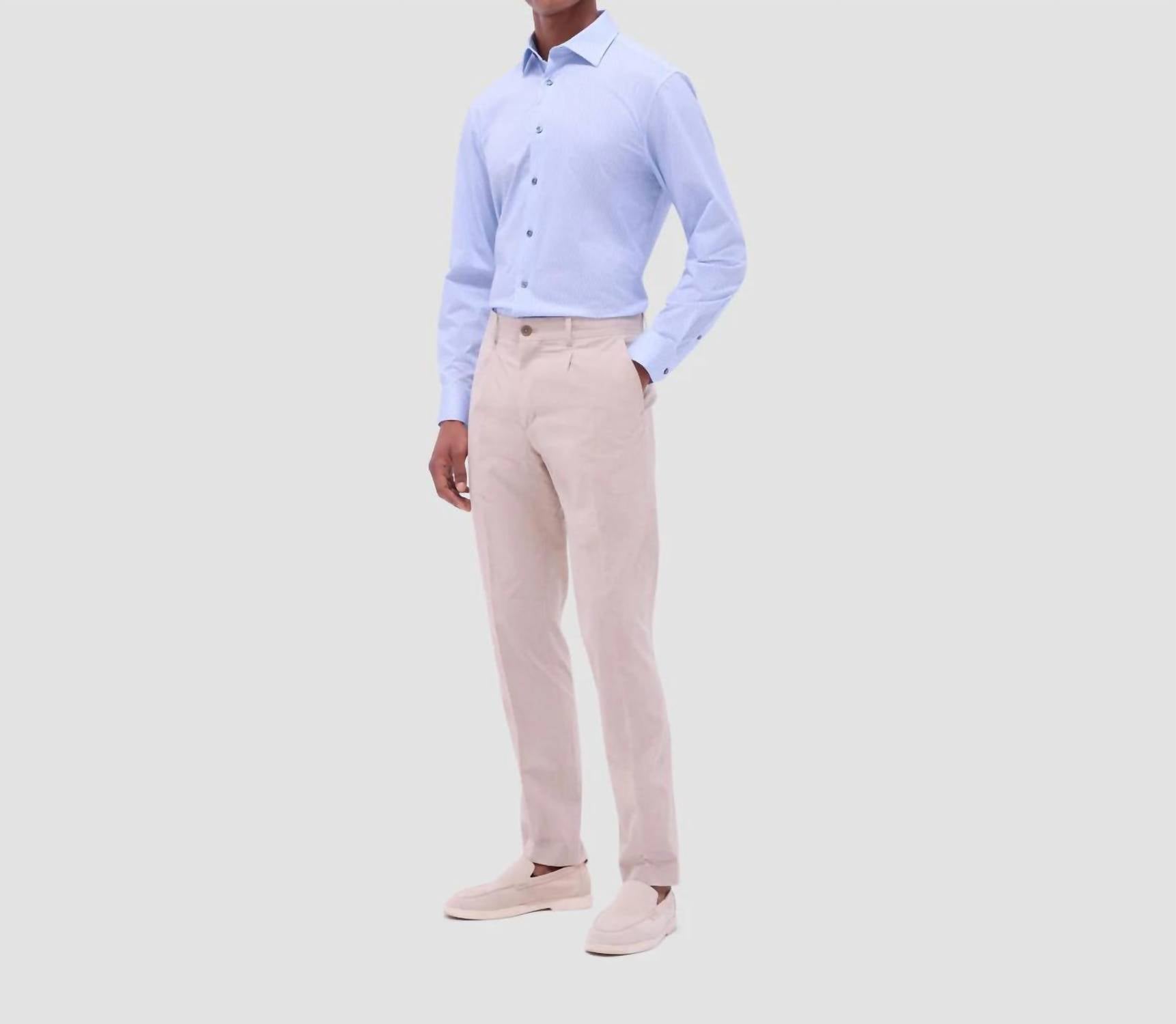 Bugatchi Uomo - James Honeycomb Oooh Cotton Shirt
