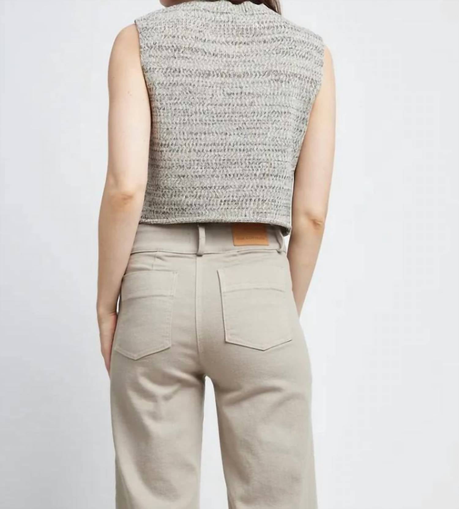 Self Contrast - ADALINE SWEATER VEST