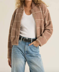 Z Supply - Lex Plaid Bomber Jacket