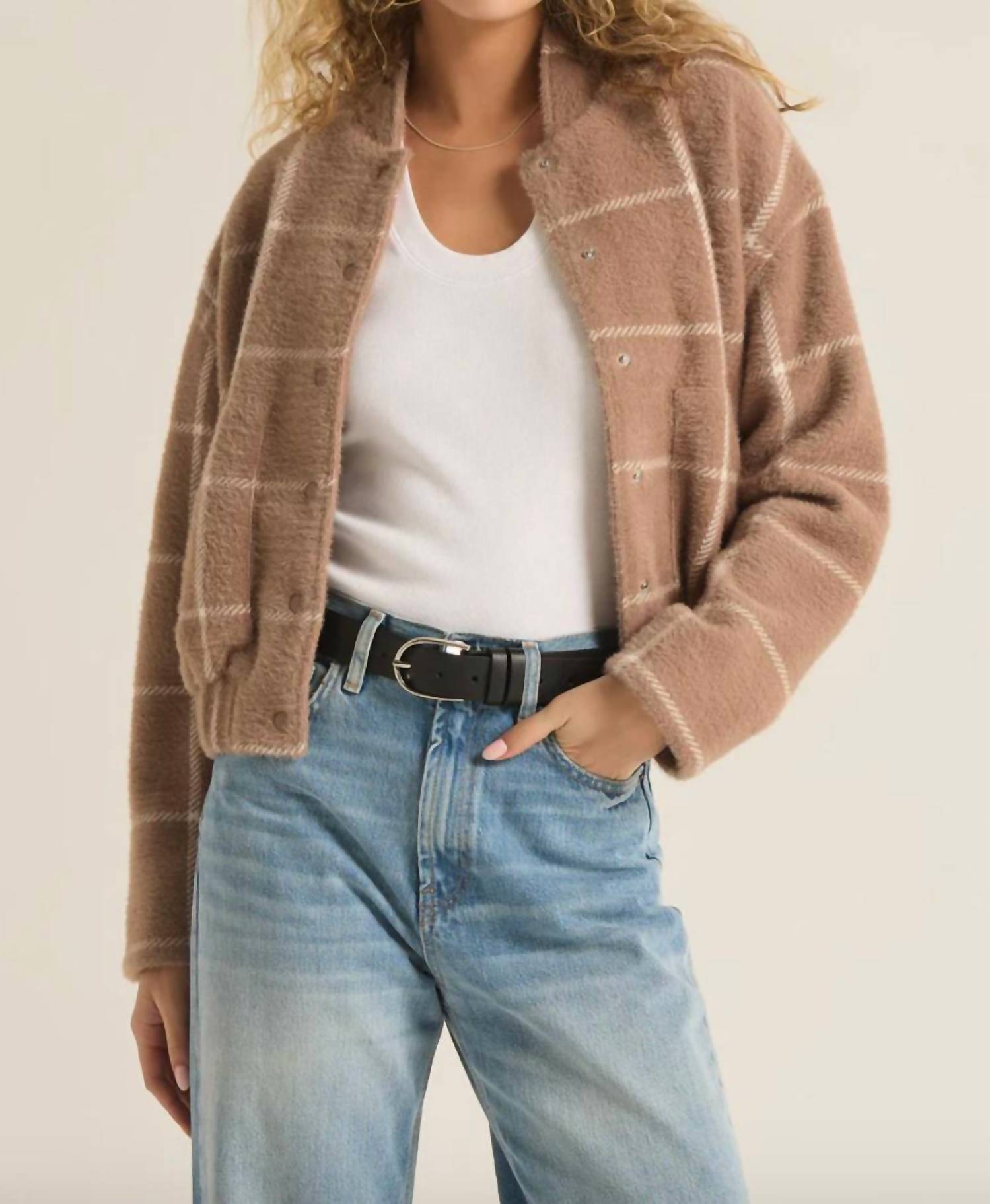 Z Supply - Lex Plaid Bomber Jacket