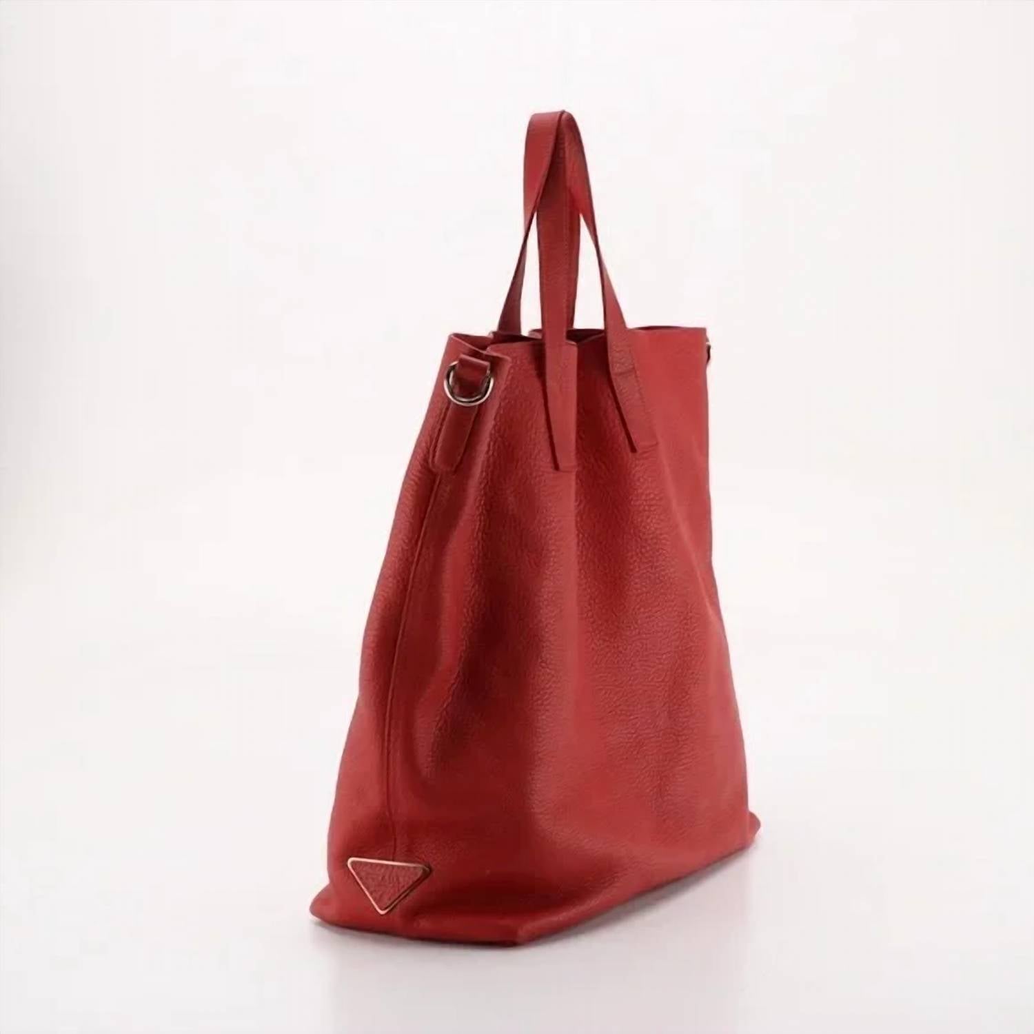 Prada - PRE-LOVED Sac D’epaule Smooth Leather Bag