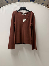Dear John Denim - Women's Scarlett V-neck Knit Long Sleeve Top