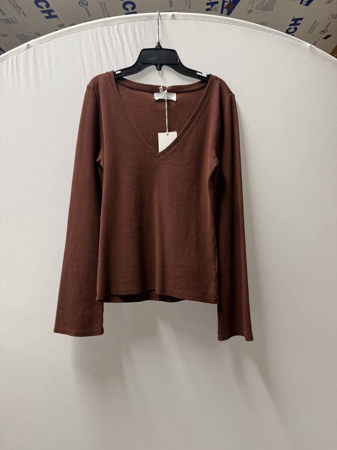 Dear John Denim - Women's Scarlett V-neck Knit Long Sleeve Top