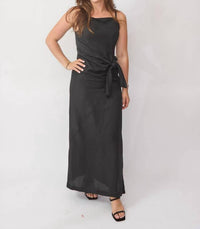 Tela Ninfa Dress in black 1 - women's dress