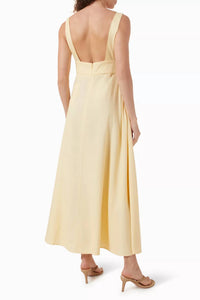 Minkpink - Kaia Linen Blend Maxi Dress
