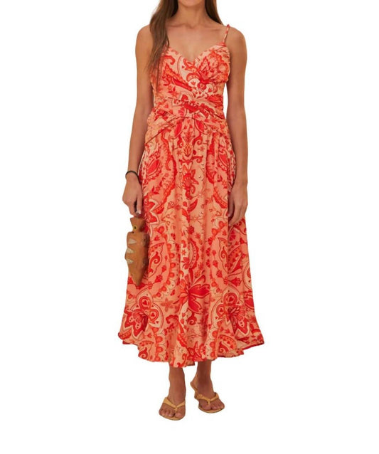 Farm Rio - Jaipur Crossover Maxi Dress