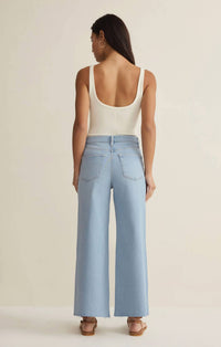 Z Supply - Nova Crop High Rise Wide Leg Jeans