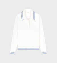 Sporty And Rich - SRC Long Sleeve Polo