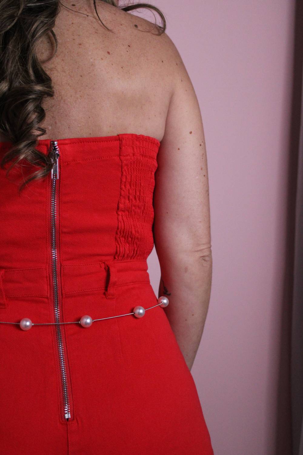 Wisteria Lane - Denim Romper