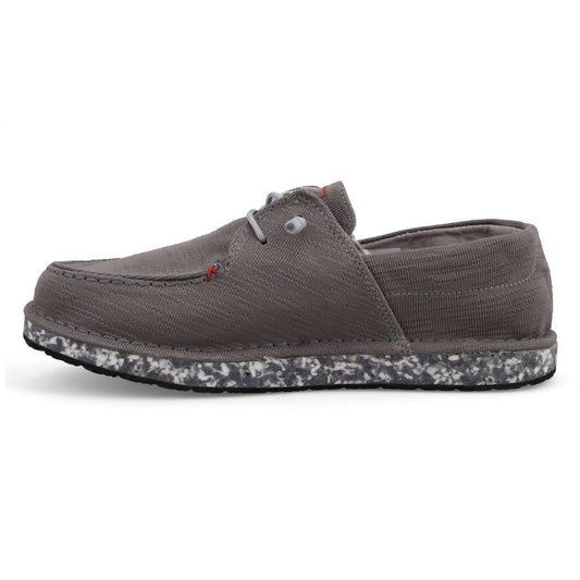 Twisted X - Men's X Grey Circular Project Boat Shoe