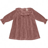 Quincy Mae - Girl's Velour Baby Dress