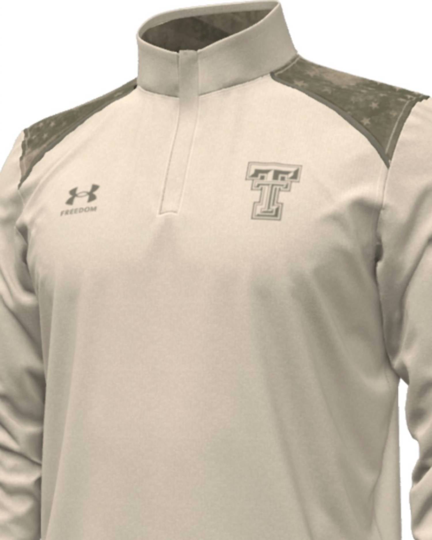 Under Armour - Men's Texas Tech Freedom 1/4 Zip Jacket