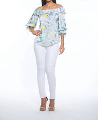 Julian Chang - Rene Off The Shoulder Top