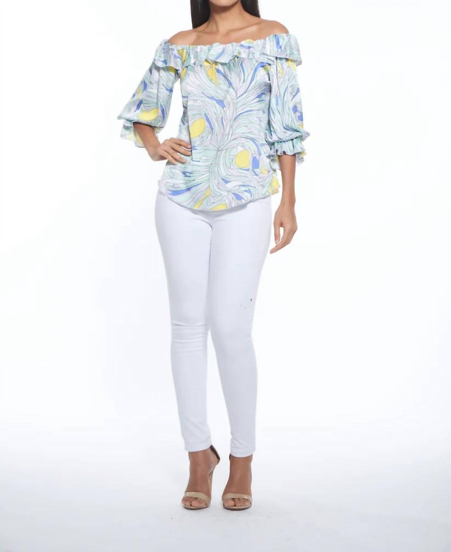 Julian Chang - Rene Off The Shoulder Top