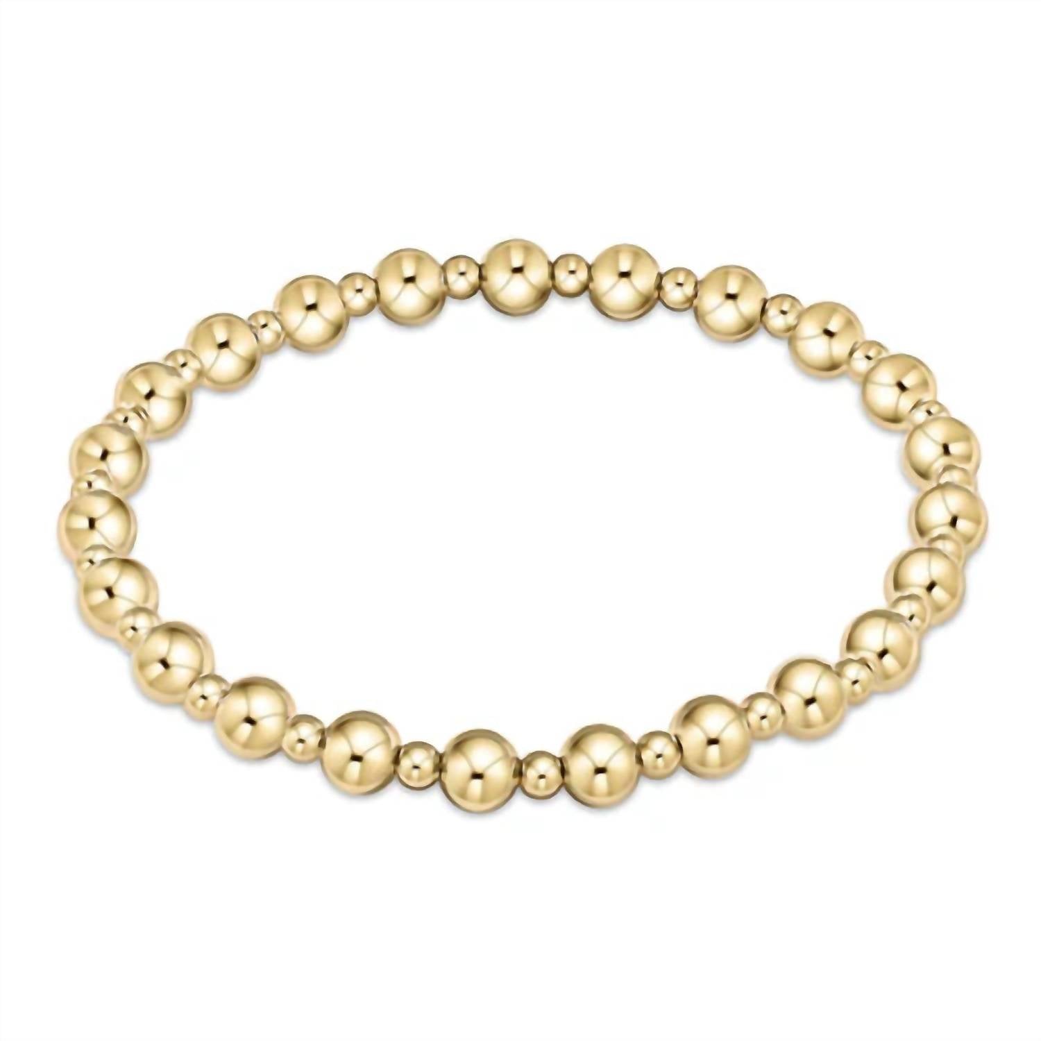 Enewton - Women's Classic Grateful Pattern Bead Bracelet