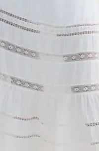 Bella Dahl - Lace Trim Midi Skirt