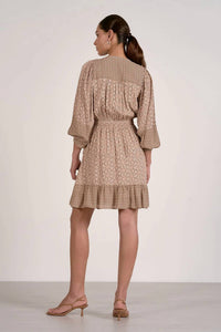 Elan - Boho Ruffle Hem Dress