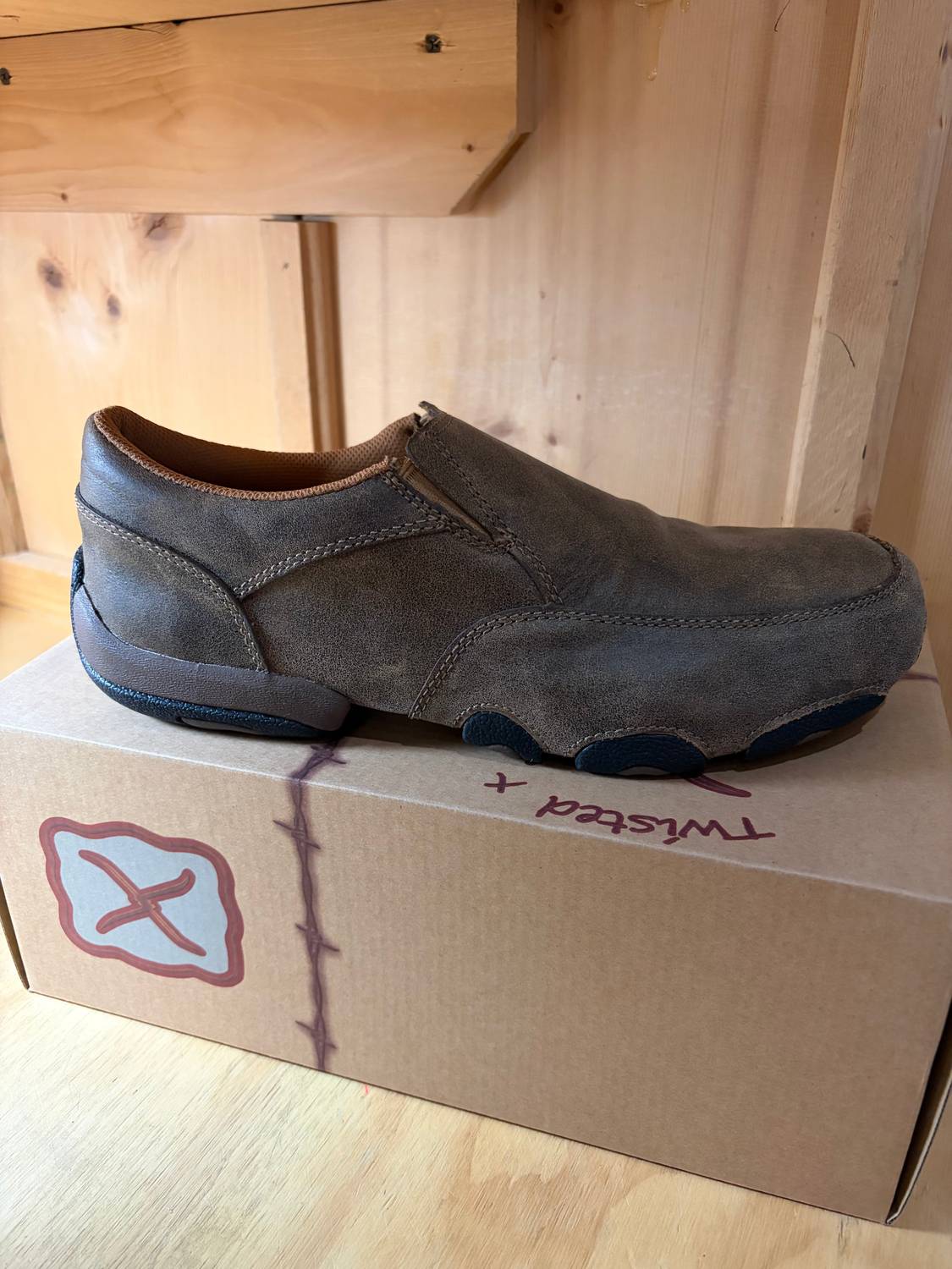 Twisted X - Men's Slip On Driving Moc Loafers