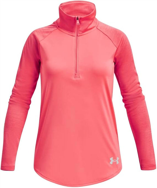 Under Armour - Girls' Tech Graphic Half Zip Top