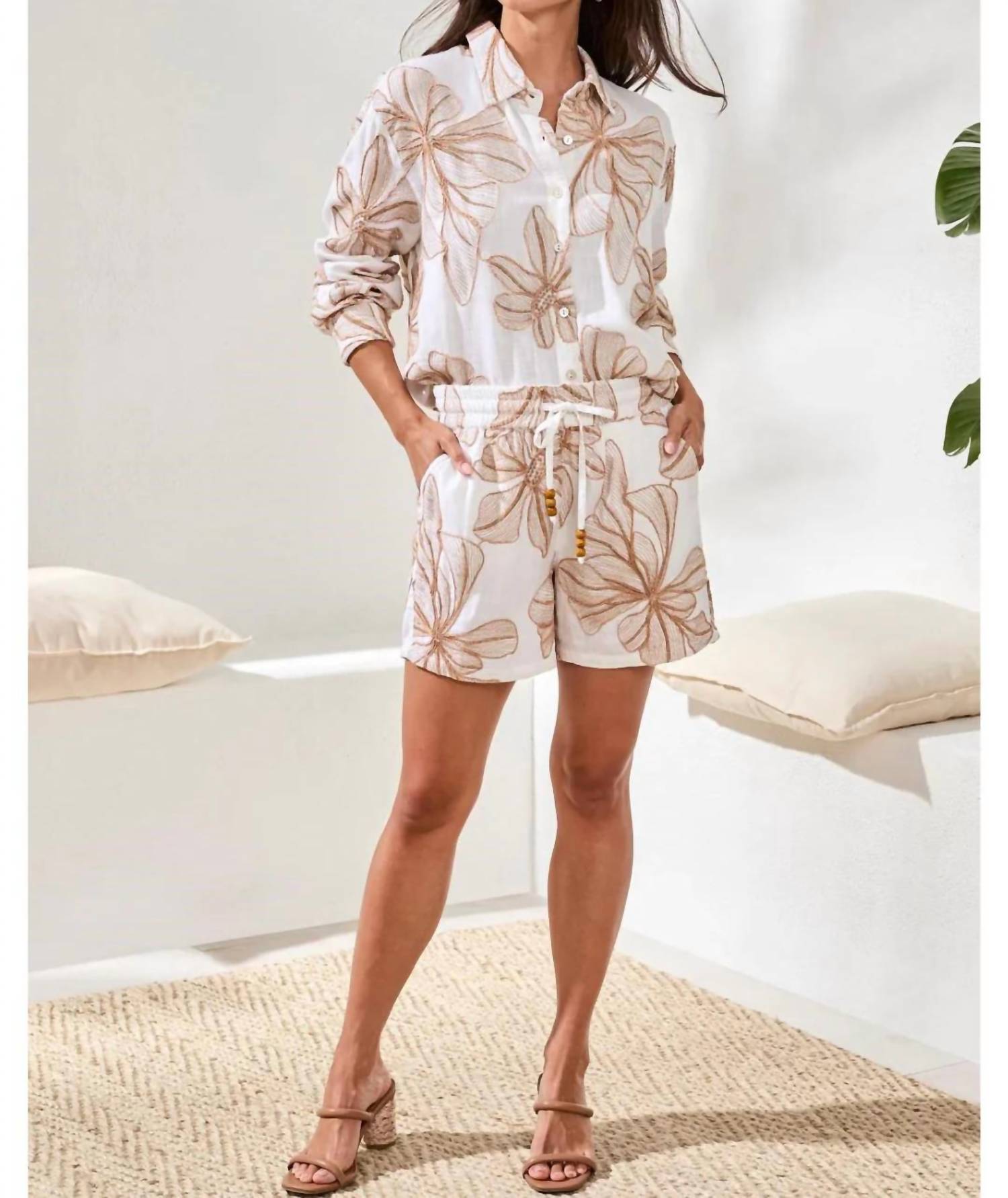 Tribal - Pull On Oasis Drawcord Short